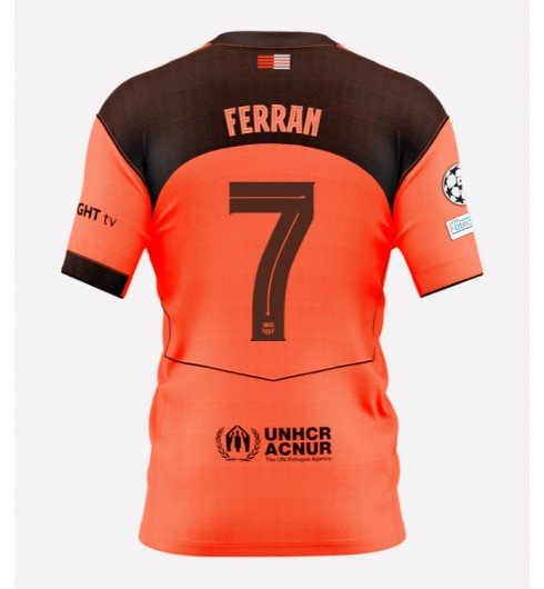 Barcelona Ferran Torres #7 Alternativní Dres 2025-26 Krátký Rukáv Barcelona Ferran Torres #7 Alternativní Dres 2025-26 Krátký Rukáv
